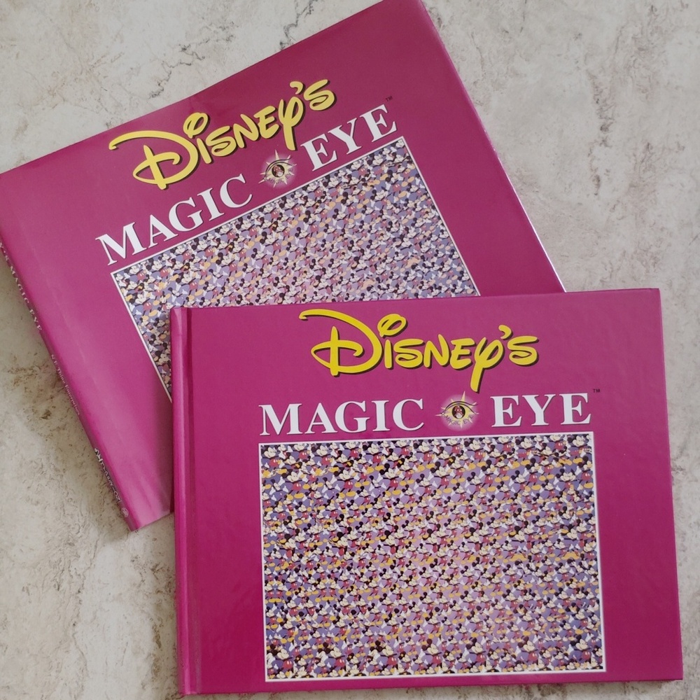 Vintage Disney's Magic Eye Book
